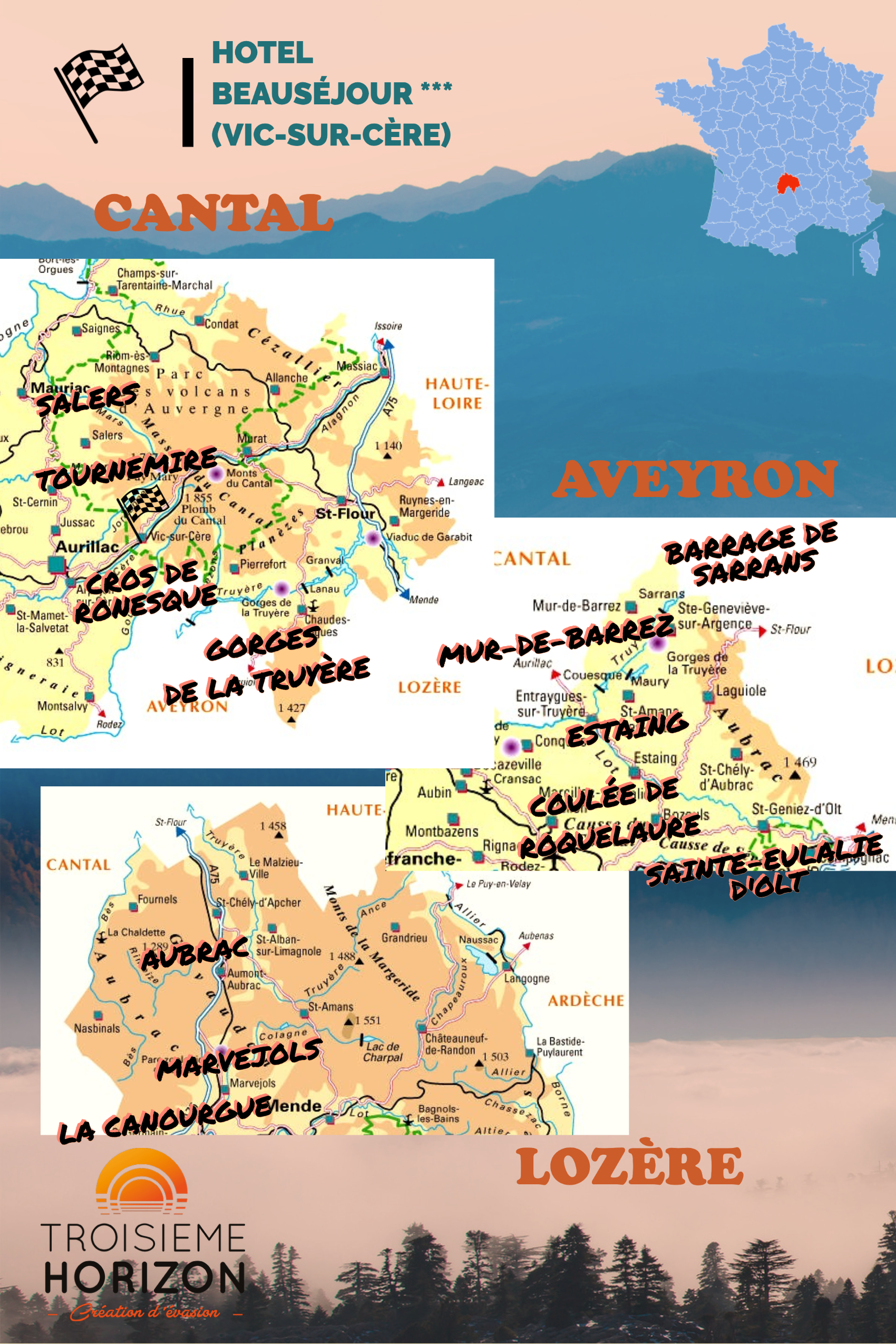 AUTOUR DU CANTAL