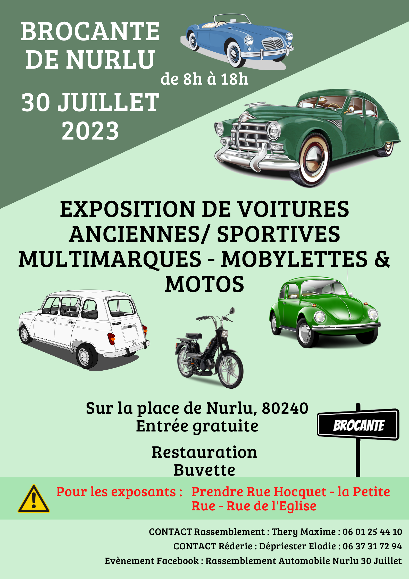 Rassemblement Automobile Nurlu 30 Juillet