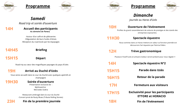 UZES DREAMCAR FESTIVAL