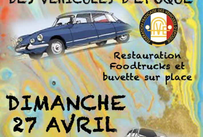 JOURNEE NATIONALE DES VEHICULES D&rsquo;EPOQUE A SURGERES